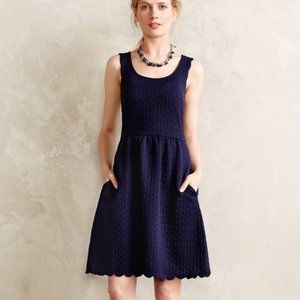 Navy blue Maeve by Anthropologie dress